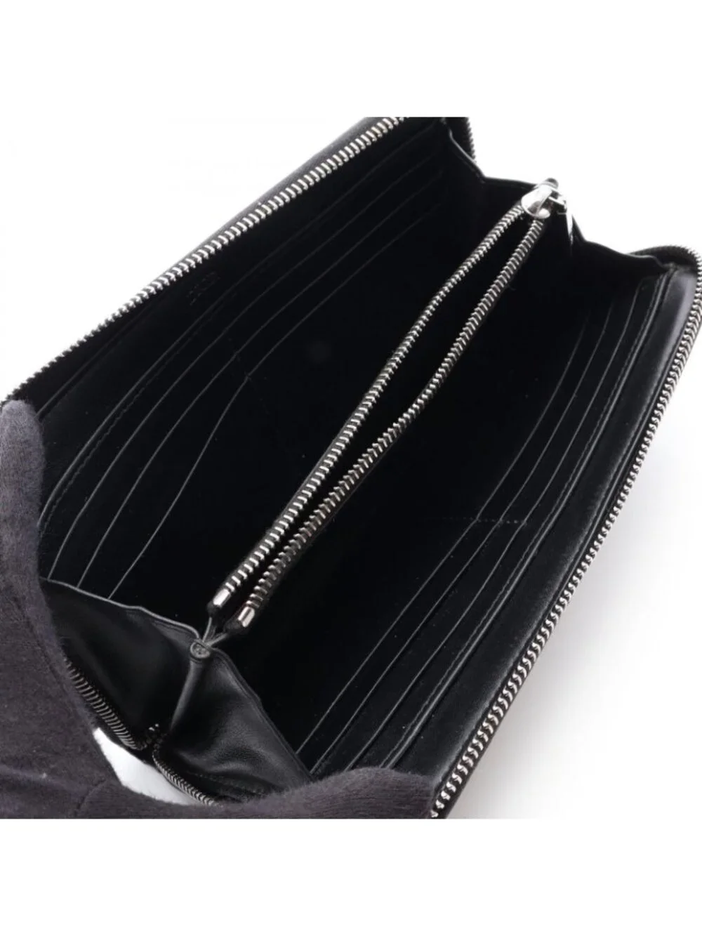 Dior Round Wallet Oblique Navy Canvas